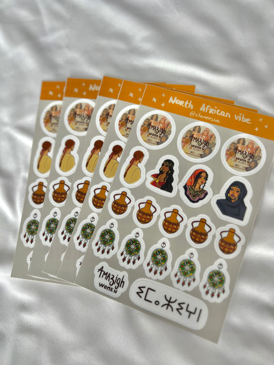 Stickers sheet Amazigh π