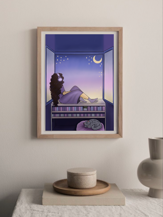 Midnight Thoughts Poster β¨