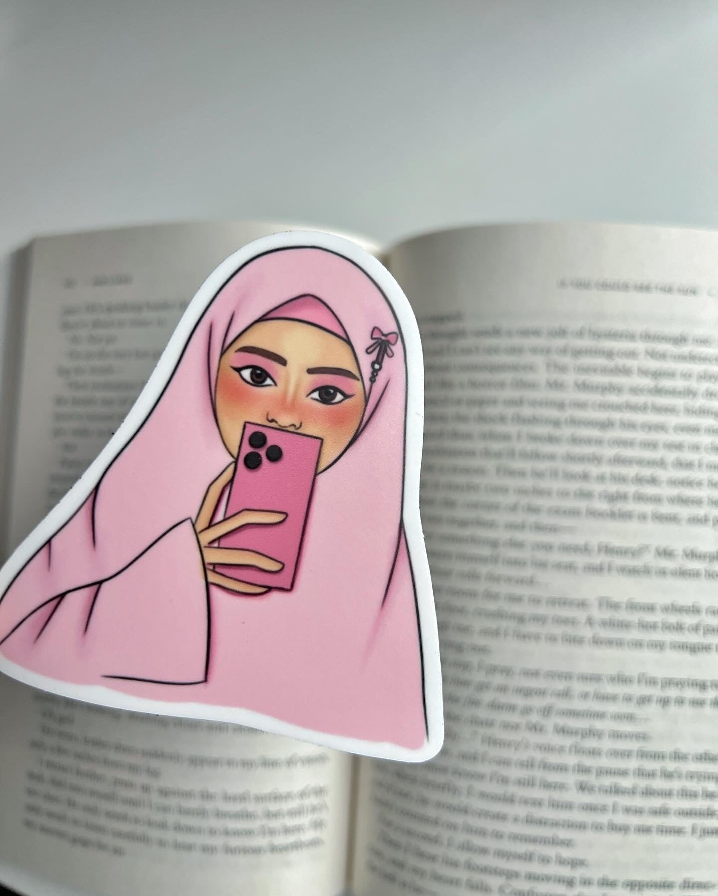 Tulips Hijabi Stickers Pack 🌷 (2 pcs)