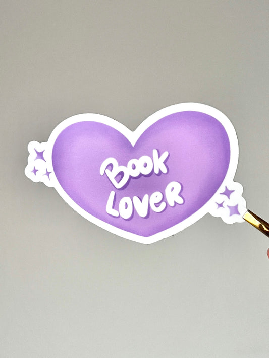 Sticker book lover 💟 vinyl sticker for Kindle