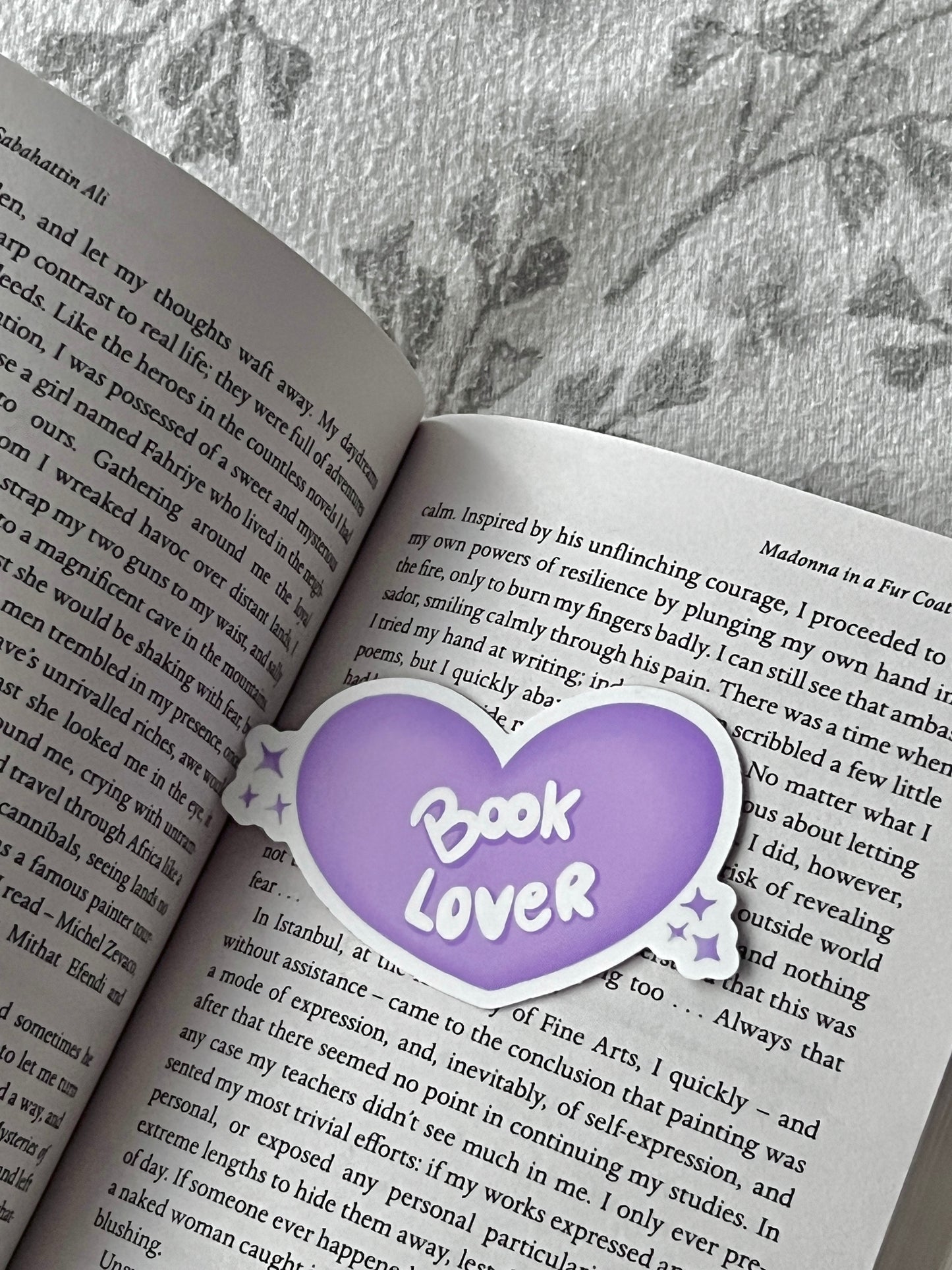 Sticker book lover 💟 vinyl sticker for Kindle