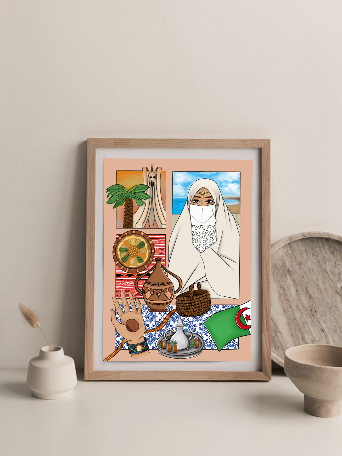 Algeria Vibes Poster 🇩🇿